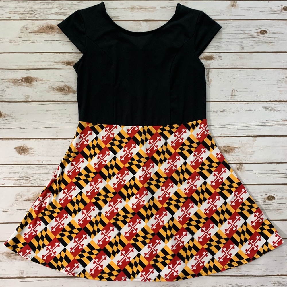 Route One Apparel Maryland Flag Dress